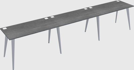 Modern rectangular office desk