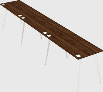 Modern rectangular office desk