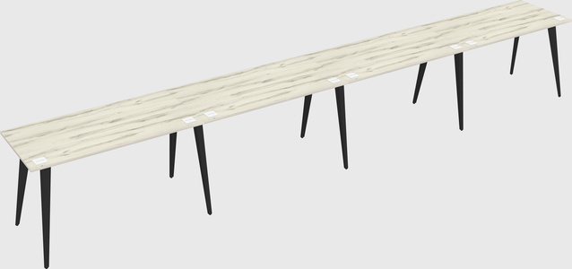 Modern rectangular office desk