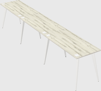 Modern rectangular office desk