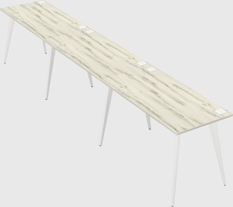 Modern rectangular office desk