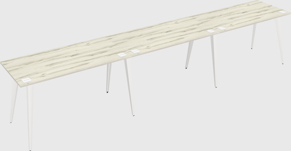 Modern rectangular office desk