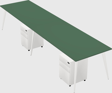 Modern rectangular office desk