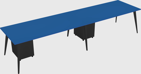 Modern rectangular office desk