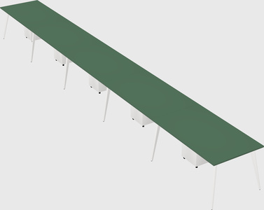 Modern rectangular office desk