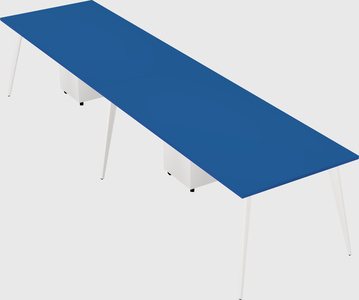 Modern rectangular office desk