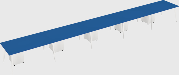 Modern rectangular office desk
