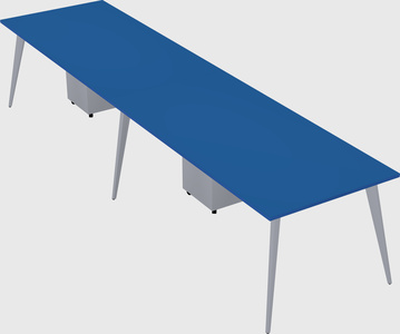 Modern rectangular office desk
