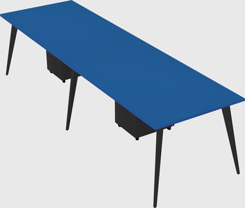Modern rectangular office desk