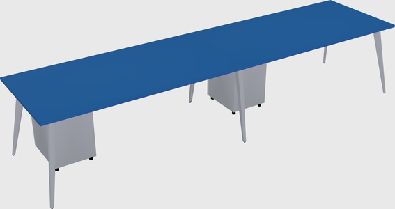 Modern rectangular office desk