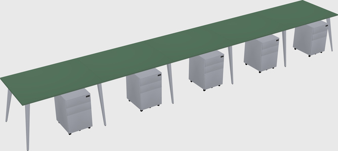Modern Rectangular Office Desk