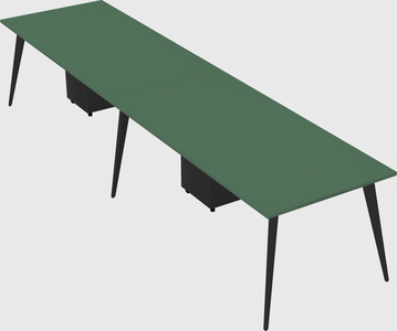 Modern rectangular office desk