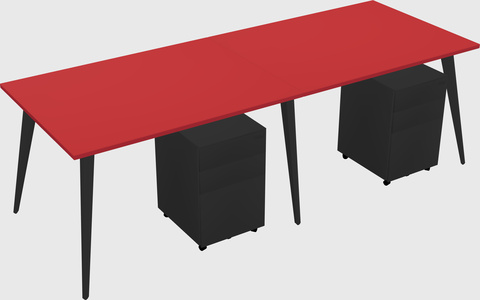 Modern Rectangular Office Desk