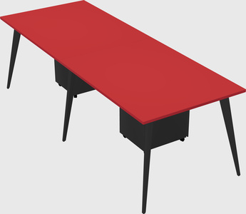 Modern rectangular office desk