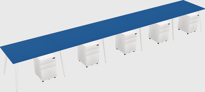 Modern Rectangular Office Desk