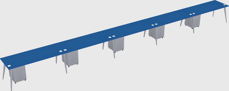 Modern rectangular office desk