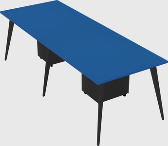 Modern rectangular office desk