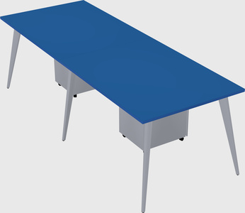 Modern rectangular office desk