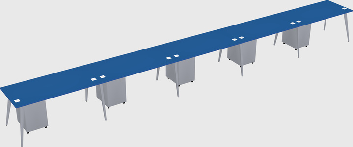 Modern rectangular office desk