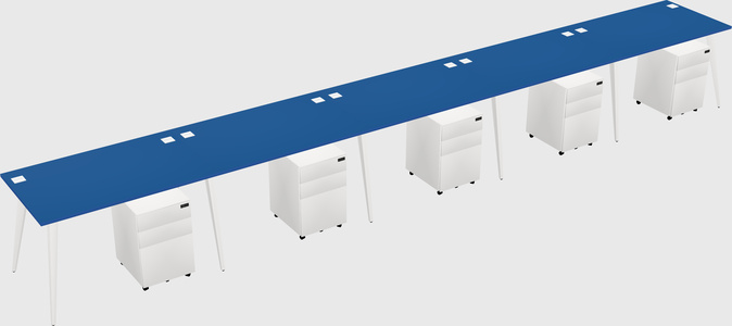 Modern Rectangular Office Desk