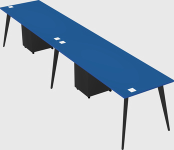 Modern rectangular office desk