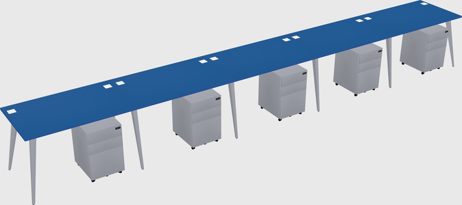 Modern Rectangular Office Desk