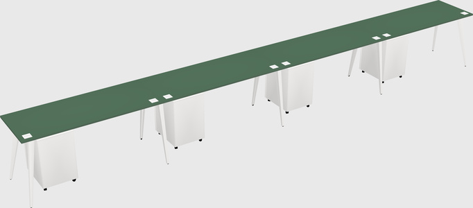 Modern rectangular office desk