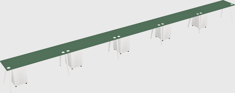 Modern rectangular office desk