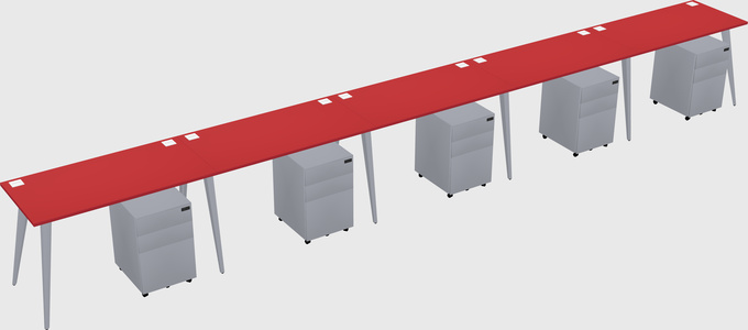 Modern Rectangular Office Desk
