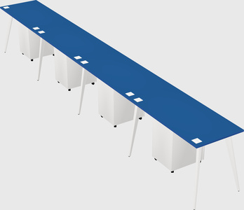 Modern rectangular office desk