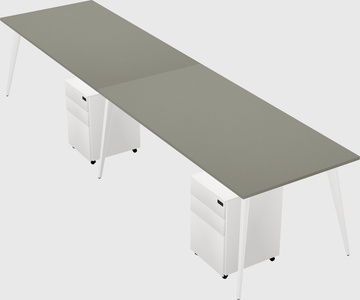 Modern rectangular office desk