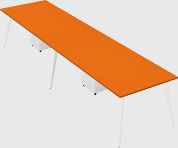 Modern rectangular office desk