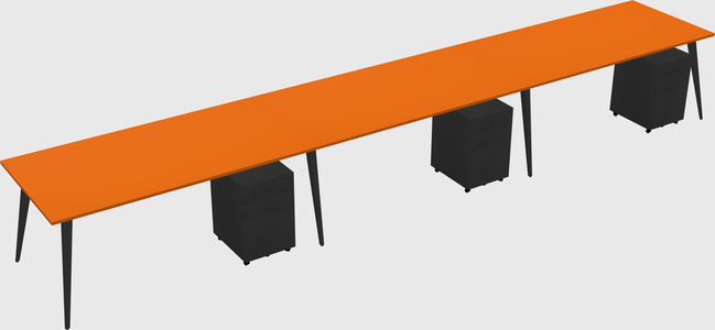 Modern Rectangular Office Desk