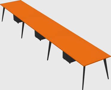 Modern rectangular office desk