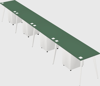 Modern rectangular office desk