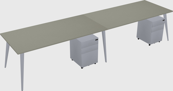 Modern Rectangular Office Desk