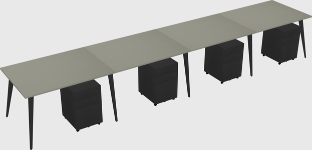 Modern Rectangular Office Desk