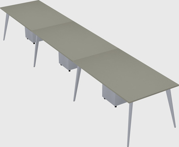 Modern rectangular office desk
