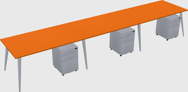 Modern Rectangular Office Desk