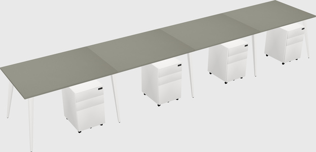 Modern Rectangular Office Desk