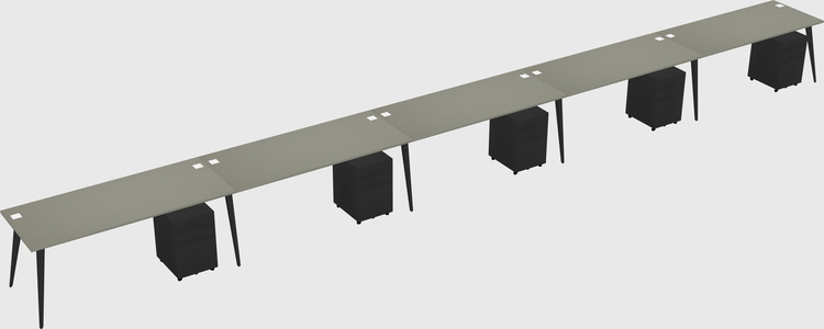 Modern Rectangular Office Desk