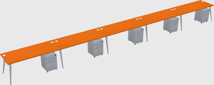 Modern Rectangular Office Desk