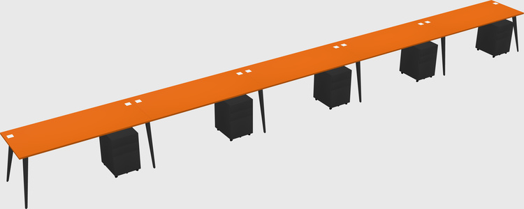 Modern Rectangular Office Desk