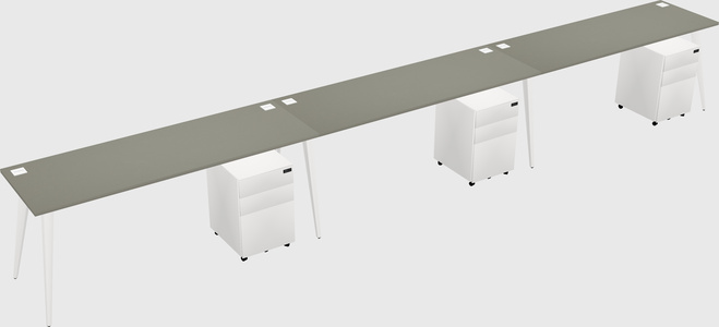 Modern Rectangular Office Desk