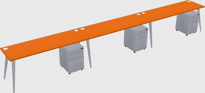 Modern Rectangular Office Desk