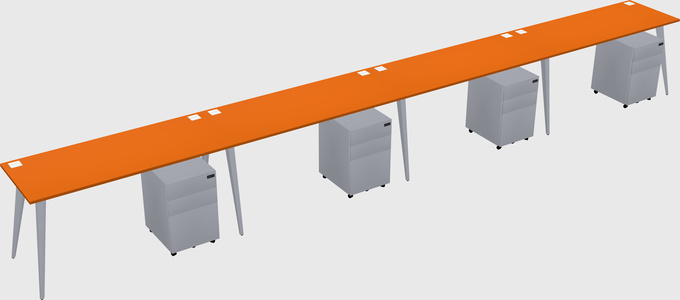 Modern Rectangular Office Desk