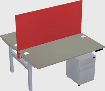 Shared electric desk