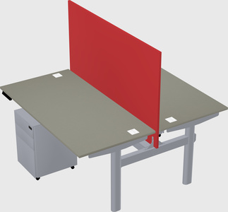 Shared electric desk