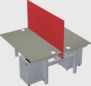 Shared electric desk