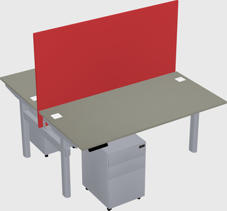 Shared electric desk